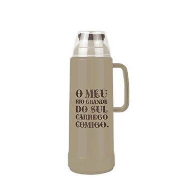 Imagem de Mor - Garrafa Térmica Use Farroupilha Bege 1 Litro