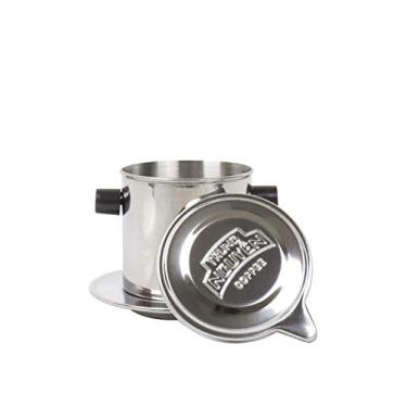 Imagem de Filtro de café vietnamita | Filtro de café francês | Filtro de café de gotejamento tradicional reutilizável Inox Phin Filter de aço inoxidável Copo portátil Cafeteira dose única para viagens de acampamento |Apaixonado por café