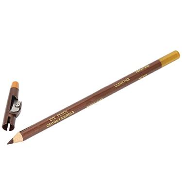 Imagem de Lápis de barba, enchimento profissional de lápis de barba, modelador de barba e ferramenta de modelagem de barba para homens, kit de cuidados ferramenta perfeita para pentear e afiar (marrom claro)