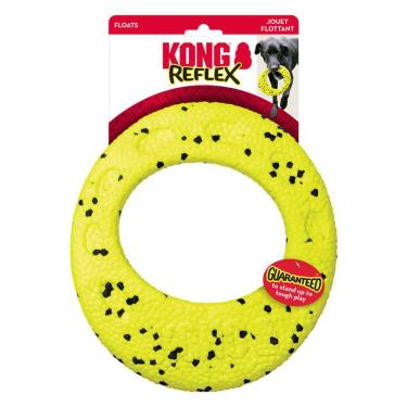 Imagem de Brinquedo Frisbee Kong Reflex Flyer Resistente Aquático Para Cães