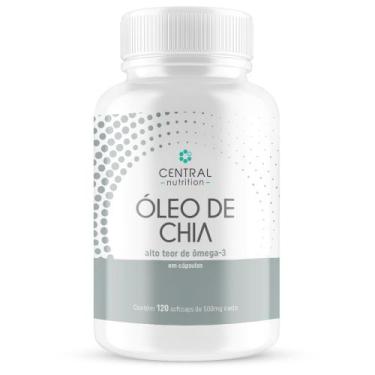Imagem de Oleo De Chia - Pote Com 120 Softcaps De 500 Mg - Central Nutrition