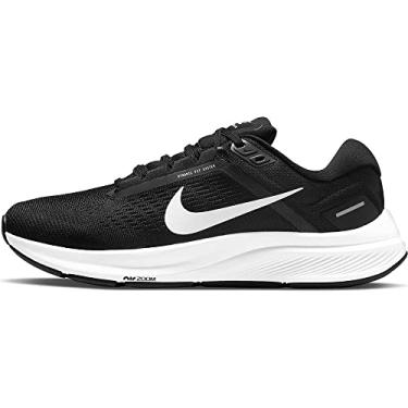 Imagem de Nike Womens Air Zoom Structure 24 Running Trainers DA8570 Sneakers Shoes (UK 4 US 6.5 EU 37.5, Black White 001)