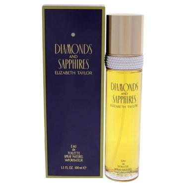 Imagem de Perfume Diamonds and Safires de Elizabeth Taylor para mulheres - spray EDT de 100 ml