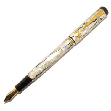 Imagem de Caneta Tinteiro Parker Duofold International Pearl Black Pena Ouro 18k M - NOS
