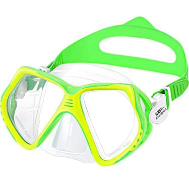 Imagem de EverSport Óculos de natação infantil com cobertura de nariz, óculos de natação para crianças de 6 a 14 anos, máscara de mergulho juvenil para crianças, meninos e meninas