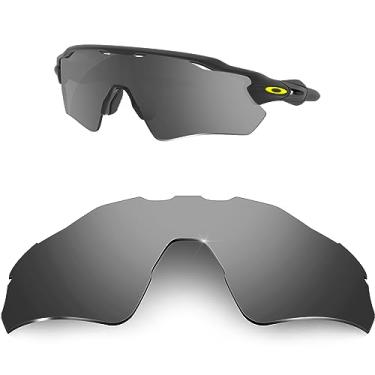 Imagem de HiCycle2 Lentes de reposição adequadas para óculos de sol Oakley Radar EV Path lentes polarizadas - várias cores, Irídio preto, 55mm