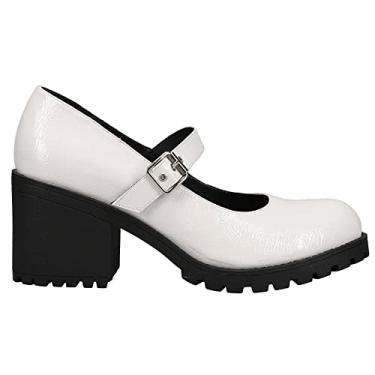 Imagem de Dirty Laundry Sapatilha feminina Lita Mary Jane, Branco, 40