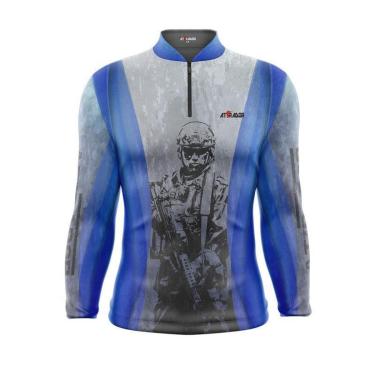 Imagem de Camisa Camiseta Blusa - Paintball - Militar - Ref 08-Unissex