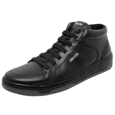 Imagem de Sapatênis Ferracini Cano Alto Vox 8053-617B Preto