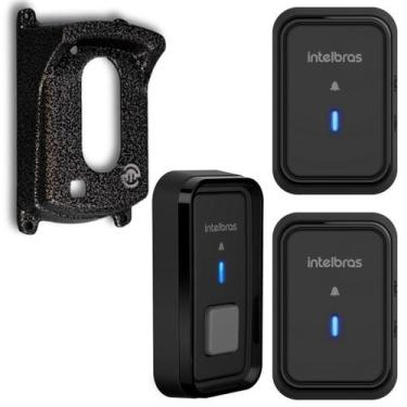 Imagem de Campainha A Prova Dágua Sem Fio Para 2 Salas com Protetor - Intelbras