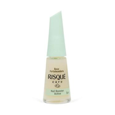 Imagem de Esmalte Tratamento Base Fortalecedora 8ml - Risque, Transparente, 8ml
