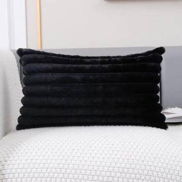 Imagem de CAPA P/ ALMOFADA EM PELUCIA WAVE SOFT 2 Lados  - 30X60 CM - S DECOR, P