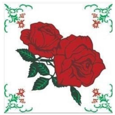 Imagem de Azulejo Porcelana Rosa  - Cecrisa