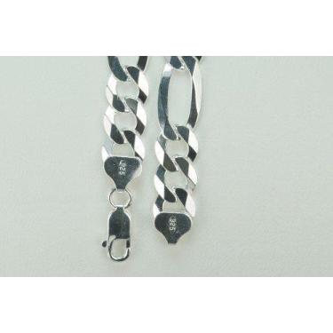 Imagem de Conjunto Corrente E Pulseira 3 Em 1 12mm Em Prata 925 - DG Presentes