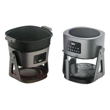 Imagem de Air Fryer Rotativa 2 Em 1 Fritadeira E Grill 5l 1500w 127v - LABRAVIA,