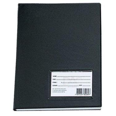 Imagem de Pasta Catalogo Meio Oficio 10 Plásticos Dac 10 Unidades