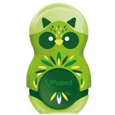 Imagem de Apontador com Borracha Loopy Mini Cute Unidade/Kit Maped, VERDE
