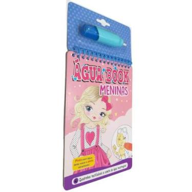 Imagem de Aquabook Agua Book Meninas C/Caneta Recarregável -  Editora Pé da Letr