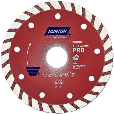 Imagem de Discos Diamantado 4.1/2 Turbo Furo 20mm Porcelanato Pro 03 Unidades - 