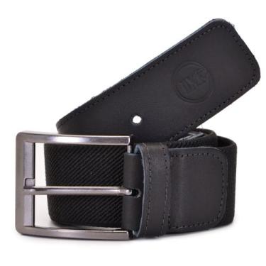 Imagem de Cinto Masculino em Couro e Elástico Casual 4 cm Largura Super Confortá
