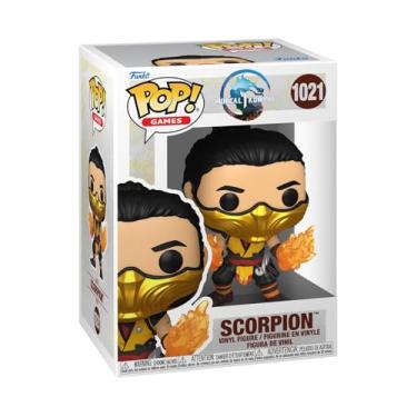 Imagem de Funko Pop Games: Mortal Kombat 1 - Scorpion - Mortal Kombat Game Franchise - Collectable Vinyl Figure - Gift Idea - Official Merchandise - Toys for Kids & Adults - Video Games Fans
