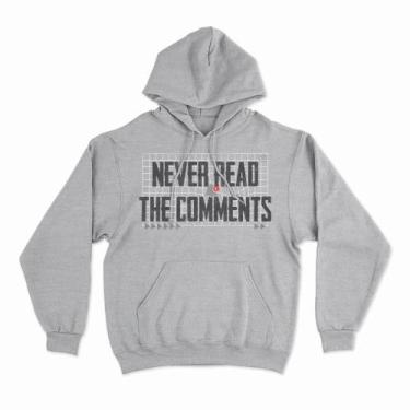Imagem de Moletom Com Capuz Never Read The Comments - Studio Geek, 3G, Mescla ci