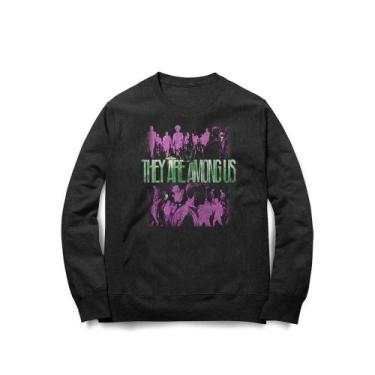 Imagem de Moletom They Are Among Us Studio Geek, M, Preto