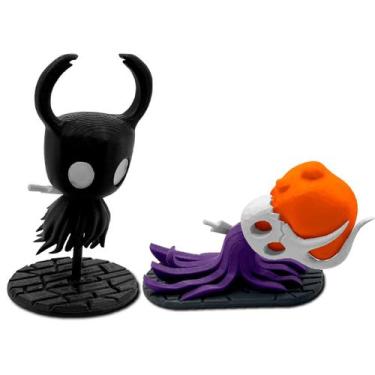 Imagem de Boneco Hollow Knight - Vessel e Shade - 3D Think BR