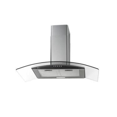 Imagem de Coifa de Parede 90 cm Aço Inox e Vidro Fit 220 V Fischer, 220V