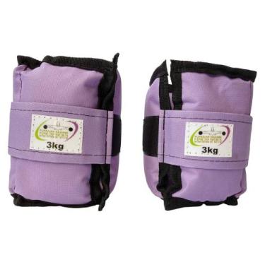 Imagem de Caneleira / Tornozeleira 3 KG - Exercise Sports, Lilás