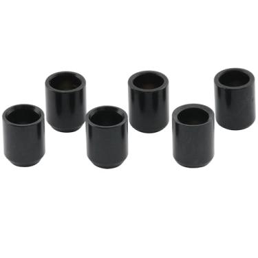 Imagem de Musiclily Pro 8mm Buchas Cordas de Aço Telecaster Inferiores para Guitarra estilo Tele, Preta(6 Peças)