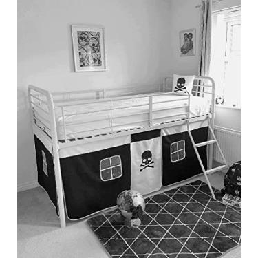 Imagem de Conjunto de cortina de design pirata para cama de beliche de cabine intermediária