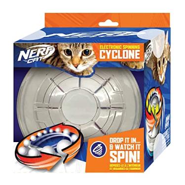 Imagem de Nerf Dog Tigela de ventilador de LED oscilante de 15 cm ABS com bola de pingue-pongue de 40 mm