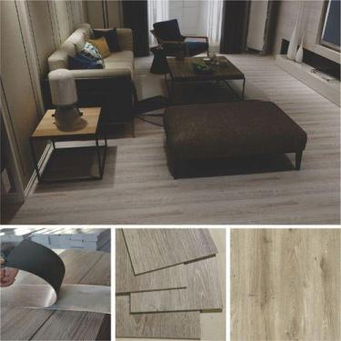 Imagem de Piso Vinilico Autocolante Madeira 12 Unid. - EUROFLOOR, Nogueira Vinta