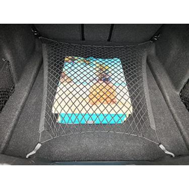 Imagem de Rede de carga estilo porta-malas para BMW Série 3 (G20) 2018-2024 - Organizadores e armazenamento de porta-malas premium - Rede de bagagem para Sedan - Melhor organizador de carro para BMW Série 3