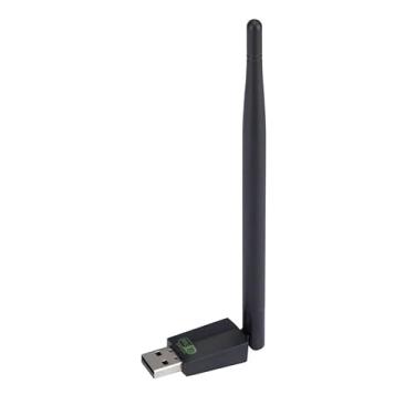 Imagem de 150Mbps Wireless Card de rede Mini adaptador Wi-Fi USB LAN Wi-Fi Receptor Dongle Antena para PC Windows