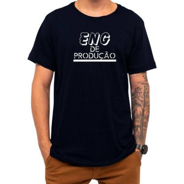 Imagem de Camiseta Faculdade Engenharia De Produção Uni 100% Algodão