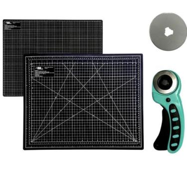 Imagem de Kit Base de Corte Placa Apoio Para Mesa A2 60x45cm Cortador de Tecido 