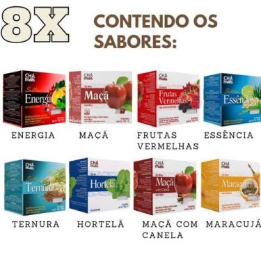 Imagem de Chá em Sachê - Kit com Sabores diversos de Chá - Caixinhas de Chá Vari