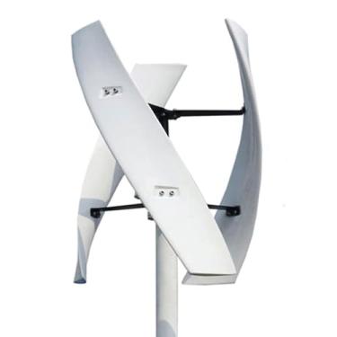 Imagem de 24v,HYZHANHONG Gerador de turbina eólica de 6000 W, gerador de turbina eólica espiral vertical portátil de 12 V - 220 V, gerador de turbina eólica de ímã permanente de 3 lâminas