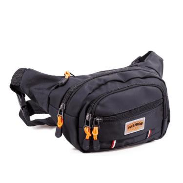 Imagem de Pochete Motocilclista Cintura Com 4 Bolsos Cinto Ajustável - Use Young