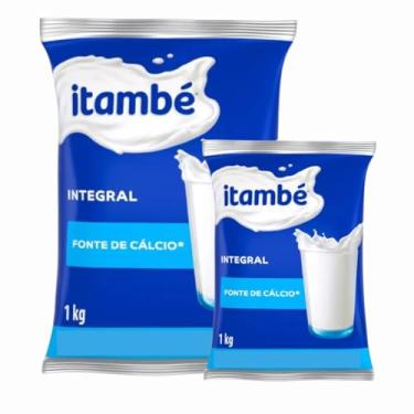 Imagem de 2 UNID- Leite em pó Integral Itambé 1 kg Sachê
