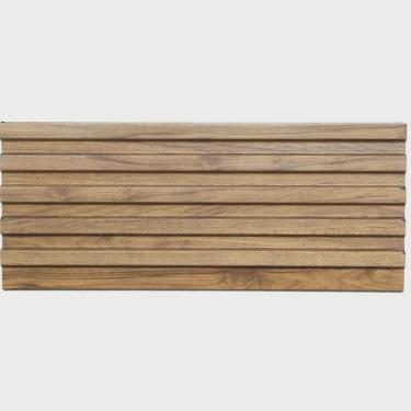 Imagem de Painel Ripado de Poliestireno 12,2 Cm X 1,2cm Metro Linear-gr02pr-s - Barra 2,85ml - caixa com 2,85