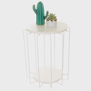 Imagem de Mesa Redonda Sofisticação e o Poder da Organização Simples Branco