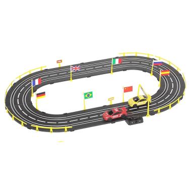 Imagem de Pista Autorama Elétrico Fórmula Veloz com Carrinhos - Braskit
