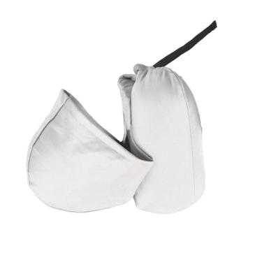 Imagem de Travesseiro de Pescoço Com Capuz Travesseiro Ergonômico para Pescoço para Apoio de Cabeçote de Cabeçote u Tipo u Tipo de Escuro (Cinza claro)