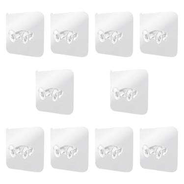 Imagem de Vaveren 10pcs badminton raquete ganchos racket racks prática portátil portátil instalação de instalação racks de armazenamento para garagem home