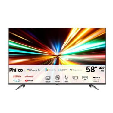 Imagem de Smart TV 4K UHD Led 58" Philco P58KGA Wi-Fi Inteligência Artificial 3 