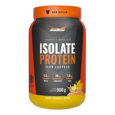 Imagem de Isolate Protein Zero Lactose 900g Pessego E Manga - New Millen