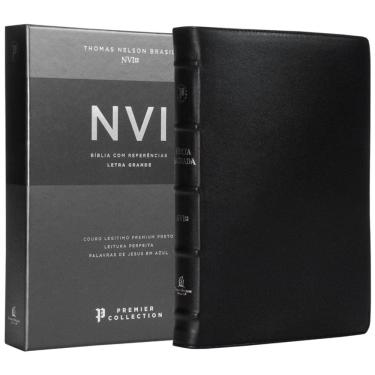 Imagem de Bíblia Sagrada Nvi Premier Collection, Capa Preta